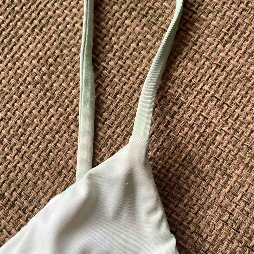 Roxy Palm Tree Dreams Reversible Triangle Bikini … - image 8